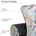 thumbnail image 4 of Yayeee Faucet Mat for Kitchen Sink 30" Diatomite Long Splash Guard Pad, Green Floral Cranes Pattern, 4 of 7