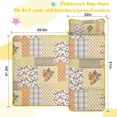 thumbnail image 5 of Pioneer Flower Floral Print Pattern Toddler Nap Mats for Kids Preschool,Sleeping Mat Bag or Kids,Toddler Sleeping Bag,Toddler Nap Mat or Daycare, 5 of 6