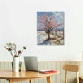 thumbnail image 2 of Awypu - Triptych (Orchard in Blossom, The pink peach tree, in Blossom), Vincent Van Gogh Art Reproduction. Giclee Canvas Prints Wall Art for Home Decor, 2 of 4