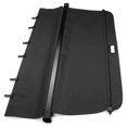 thumbnail image 3 of Ikon Motorsports Cargo Cover Compatible With 2010-2015 Lexus RX350 RX450h All Models PVC & Aluminum Rod Black Security Rear Trunk Cover Security Retractable Shield, 3 of 9