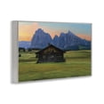 thumbnail image 2 of Stupell Industries Farmhouse Solitary Cabin with Looming Cliffs Gray Framed Giclee Art, 30 x 20, by Renel Peters, 2 of 8
