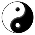thumbnail image 2 of Yinyang Wall Decal by Wallmonkeys Peel and Stick Graphic (36 in H x 36 in W) WM281115, 2 of 4