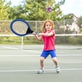 thumbnail image 3 of 1 Pair Children's Tennis Racket Kids Palying Badminton Oval Rackets Game Props for Kindergarten Primary School Outdoor Sports (Blue), 3 of 6