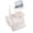 Beige, variant on 7829 Waterproof Sandproof Beach Toted Bags with Coolers Zipper Large Toted for Pool