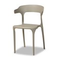 thumbnail image 5 of Baxton Studio AY-PC09-Beige Plastic-DC Gould Ensemble de Chaises de Salle à Manger en Plastique Transformable Moderne, Beige - 4 Pcs, 5 of 5