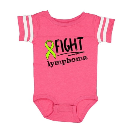 

Inktastic Fight Lymphoma Lime Ribbon Gift Baby Boy or Baby Girl Bodysuit
