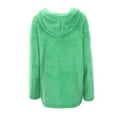 thumbnail image 6 of Fleece Jacket Women Winter Warm Full Zip Up Fuzzy Sherpa Coats with Coat Light Green XL, 6 of 9