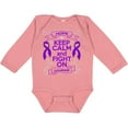 thumbnail image 3 of Inktastic Chiari Malformation Keep Calm Fight on Boys or Girls Long Sleeve Baby Bodysuit, 3 of 5