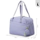 thumbnail image 3 of TOTTO Bolsa de Dama - Mujer Shopper SUZUKA L lila G, 3 of 8