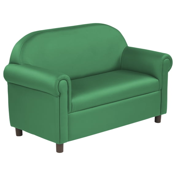 SoftZone® Little Lux Youth Sofa - Green