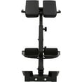 thumbnail image 6 of Roman Chair Back Extension Machine, Foldable 5 Position Sit up, Hyperextension Back Strength Exercise Bench 330 lbs, Muscles Exercise Equipment for Home Workout Gym Fitness Equipment, 6 of 9
