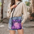 thumbnail image 5 of ZUXONGSY Cherry Blossom Axolotl Print Leather Shoulder Bag for Women Lightweight Crossbody Purse Phone Wallet purpose Shoulder Purse Bag Travel Bag for Daily Use Shopping, 5 of 7