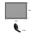 thumbnail image 4 of Moustiquaire de Cheminée en PVC, Protection pour Animaux avec Crochets et Housse de Sécurité pour Enfants 100cm, 4 of 5