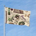 thumbnail image 2 of Italy Italian Pattern Vintage Flag 3X5 Ft Garden Yard House Flags Banner Sign Outdoor Indoor Party Home Garden Decoration, 2 of 6