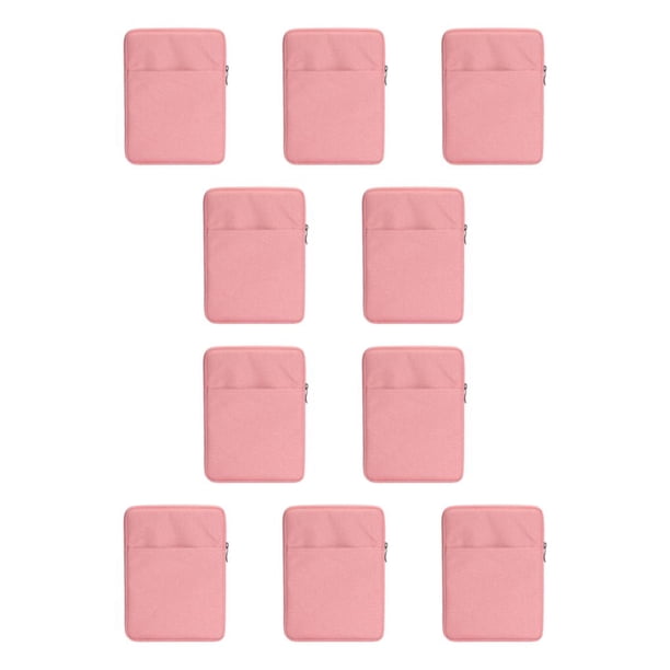 Bolsas protectoras Methold para Kindles cierre con cremallera rosa 6 pulgadas 10Conjunto