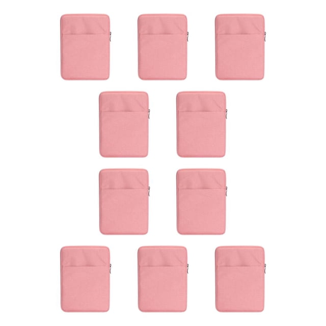 Bolsas protectoras Methold para Kindles cierre con cremallera rosa 6 pulgadas 10Conjunto