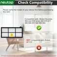 thumbnail image 3 of Neutop HEPA Filter Replacement Compatible with iRobot Roomba 800 and 900 Series 850 860 870 877 880 890 891 801 805 960 980 981 985 Robot Vacuums, 9/Pack., 3 of 8