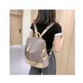 thumbnail image 4 of Mochila Mujer Paño De Oxford Impermeable Anti-robo Caqui, 4 of 5