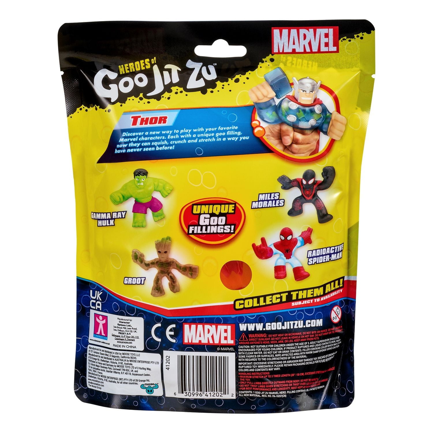 Heroes of Goo Jit Zu  Marvel Hero Pack - Thor