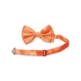 thumbnail image 2 of Gravity Threads Tuxedo Solid Color Bow Tie, Orange, 2 of 2