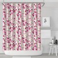 thumbnail image 2 of Waterproof Pioneer Shower Curtain 72x84 Inch Polyester Unique Cute Floral Shower Curtain for Bathroom Hotel Home Decor with 12 Plastic Hooks, 2 of 5
