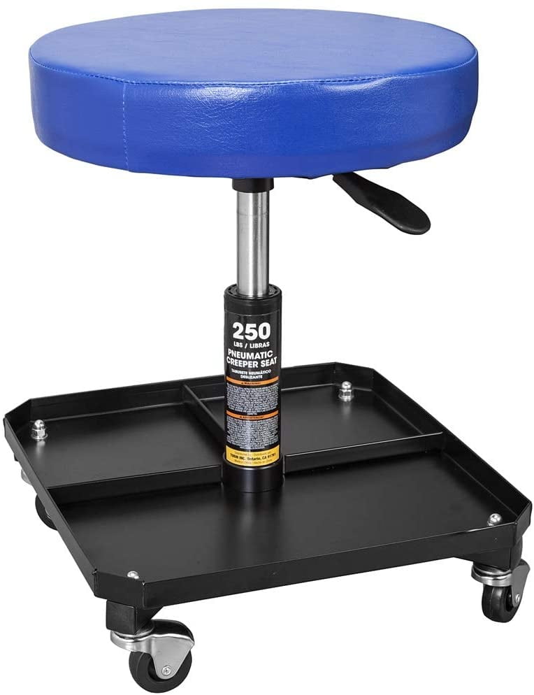 pneumatic creeper seat