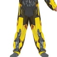 thumbnail image 6 of Boys Size (3T-4T) Bumblebee Classic Muscle Halloween Toddler Costume Transformers Rise of the Beasts Movie, Disguise, 6 of 7