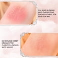 thumbnail image 5 of LEBONYARD 4.5g Vibrant Single Color Blush Powder Orange Tone Brightening Facial Rouge Daily Makeup, 5 of 5
