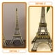 thumbnail image 2 of Vintage Eiffel Tower Model 3D Arquitectura Arte Arte Estatua Modelo de París Ornamento, 2 of 6