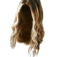 thumbnail image 2 of Easter Highlight Long Curly Wig - Womens Wavy Hair Wig Wigs Costume Synthetic Curly Natural Full Blonde Long Wig Ombre Blonde Pullover Toupee St. Patrick'S Day, Wedding, Season, Anniversary, 2 of 6