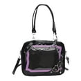 thumbnail image 1 of GUOOL Shoulder Bag Fashion Large Capacity PU Tote Handbag for Commuting Party Work Black, 1 of 9