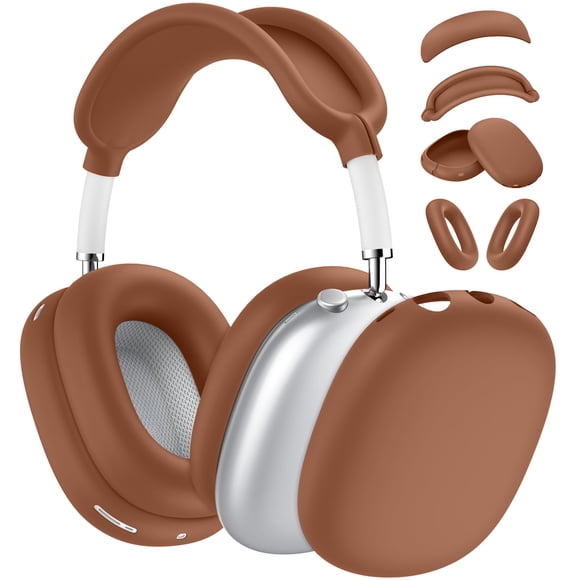 Funda de Silicona 4 en 1 para AirPods Max USB-C Marrón