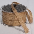 thumbnail image 2 of The Ribbon People Beige Braid Woven Edge Craft Ribbon 0.5" x 80 Yards, 2 of 2
