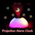 thumbnail image 2 of Hugtrwg Color La Nocturna Del Despertador Proyección LED Mágica Digital Estrellada, 2 of 8