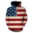 thumbnail image 4 of Sudadera con capucha con estampado 3D de otoño, diseño divertido, bandera de EE. UU., moda para hombres y mujeres, ropa deportiva de calle, sudadera fina para patineta, 4 of 5