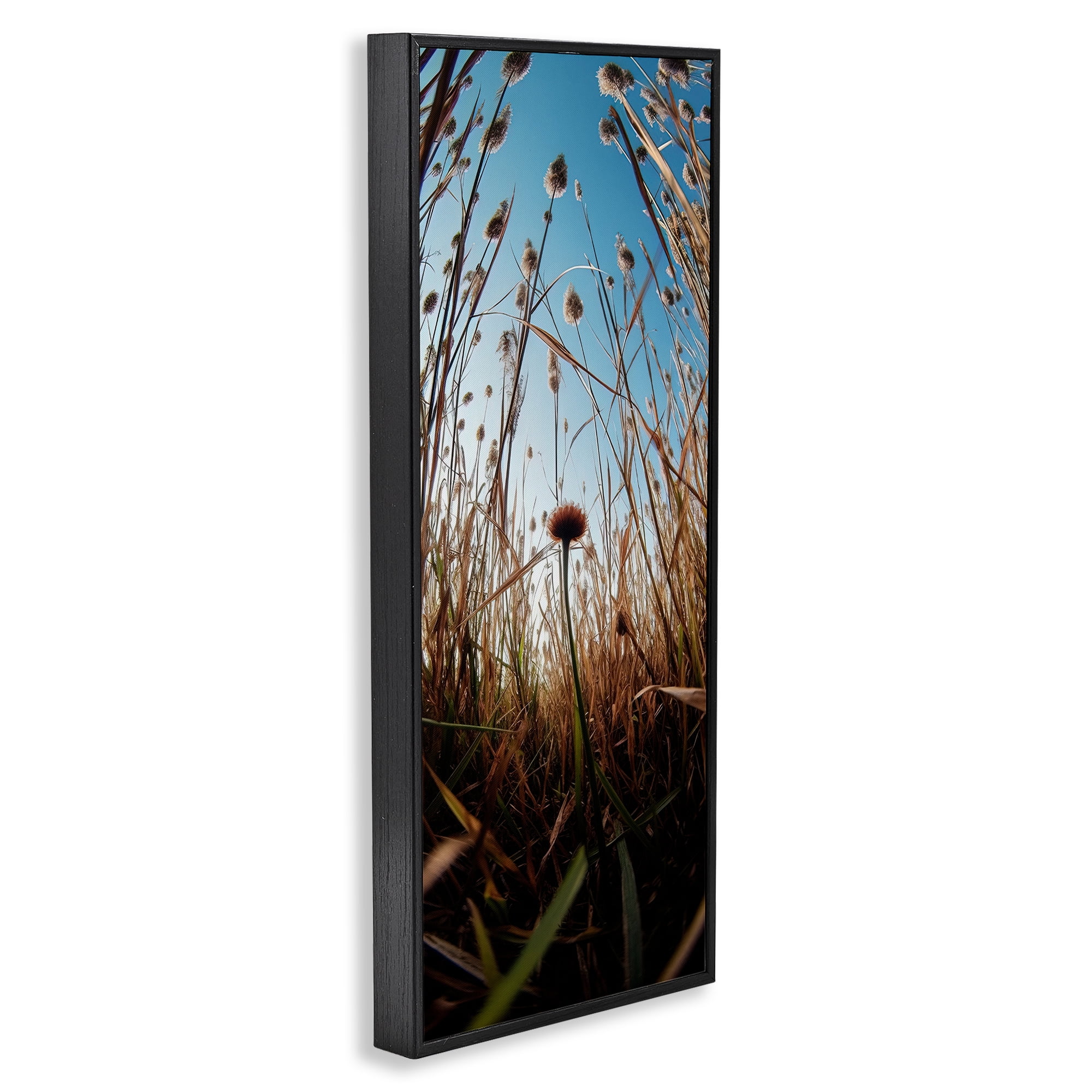 Daydream Botanical Meadow Black Framed Giclee Art, design by Decent Exposures