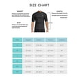 thumbnail image 6 of Baleaf Men's Rash Guard Short Sleeve Swim Shirt UPF 50+ Sun Protection Quick Dry Compression Shirt Rashguard Black Size XXXL, 6 of 6