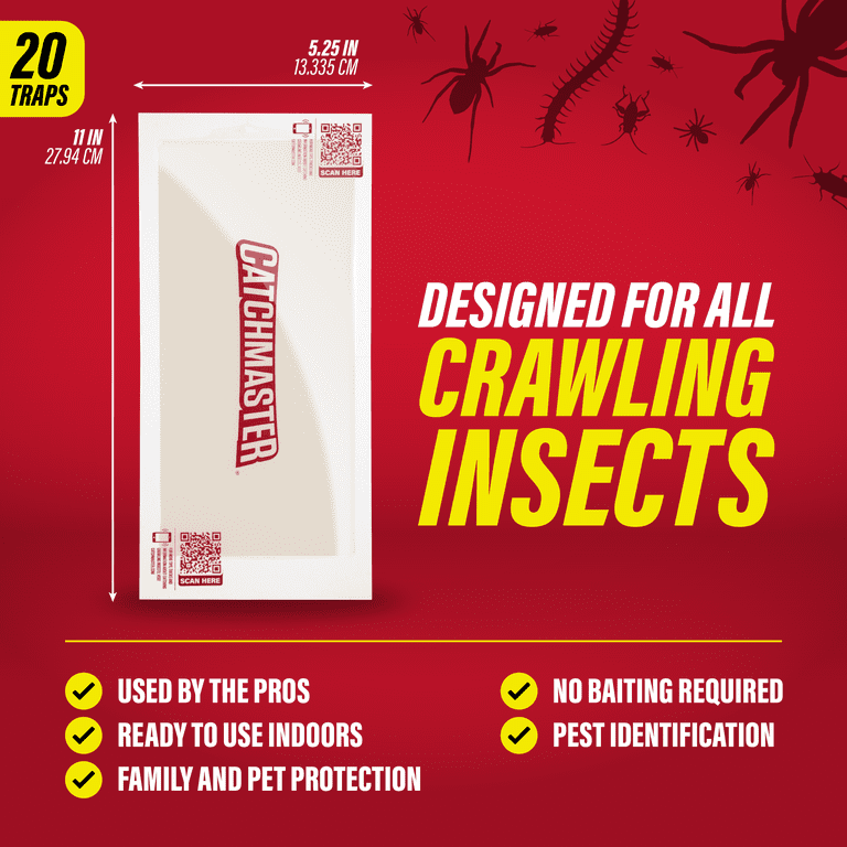 Catchmaster XL Crawling Insect Glue Traps, 20 Pack photo 5