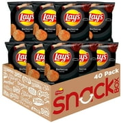 Lay's Potato Chips, Barbecue, 1 oz Bags, 40 Count