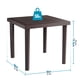 thumbnail image 2 of Mesa Con Forma Cuadrada Para Exterior, 2 of 3