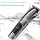 thumbnail image 3 of Recortadora de barba para hombres, recortadora de pelo, afeitadora de corte Facial para bigote, cuerpo, nariz, oreja, recargable por USB, 3 of 5