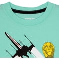 thumbnail image 3 of Star Wars Graphic Short Sleeve T-Shirts (Little Boys & Big Boys), 2-Pack Bundle, Sizes 4-16, 3 of 12