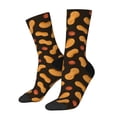 thumbnail image 1 of Balery Peanuts5 Calcetas Largas con Estampado para Hombre y Mujer – Suaves y Transpirables, Talla Única (US 5-11), 1 of 6