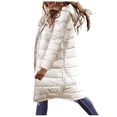 thumbnail image 7 of BVOFAR Winter Coats for Women Puffer Plus Size Long Jackets Full Zip Puffy Hooded Parka Travel Outwear, 7 of 7