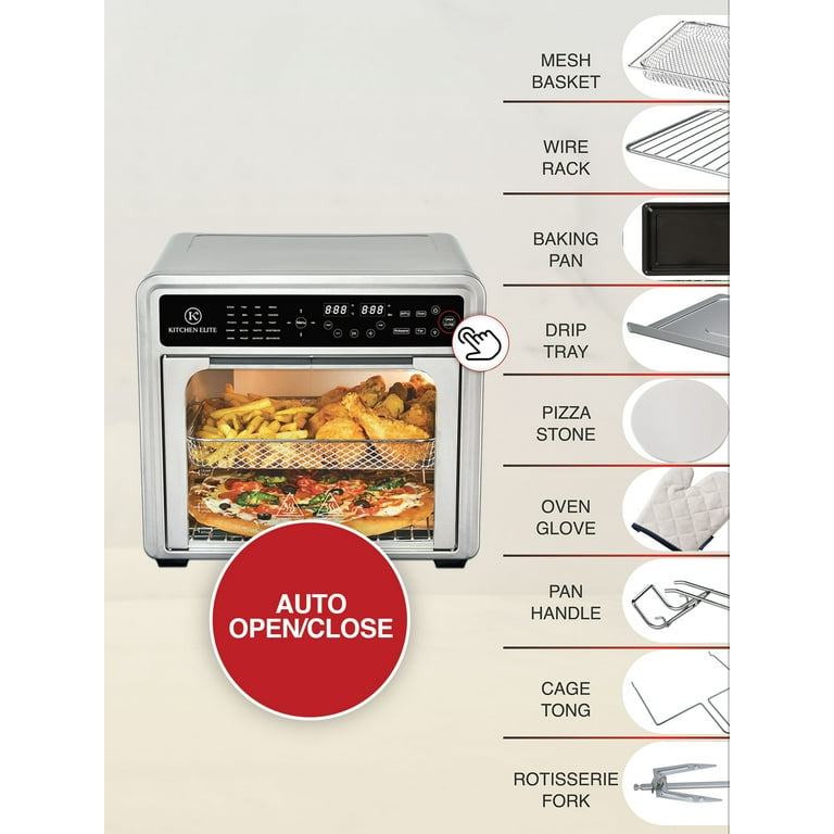 Kitchen Elite 30QT French Door Air Fryer Oven | 20-in-1 Multi