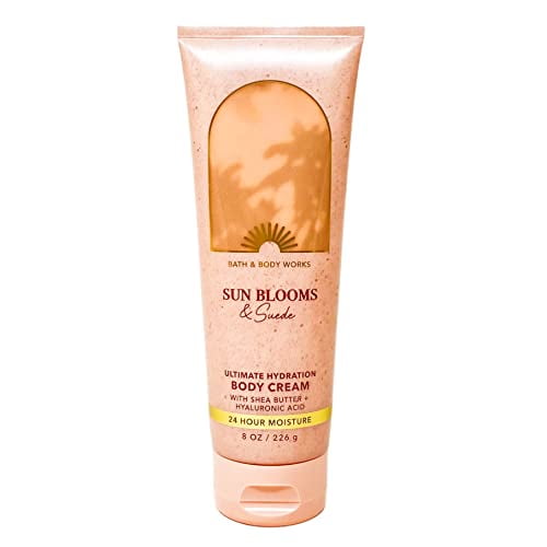 Sun Blooms & Suede Deluxe Gift Set Fragrance Mist Body Cream Shower Gel Body Lotion