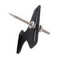 thumbnail image 4 of MYG pour Nœud Recurvé en Forme de T 1 Broche Cible Réglable pour Pratique de Chasse Acier Inoxydable Noir, 4 of 10