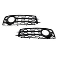 thumbnail image 2 of 2 parrillas de cubierta de luz antiniebla delantera para coche, 8P0807682M, reemplazo, 8P0807681AF 8P0807682Q 8P0807681M accesorios de coche Premium Negro Salvador Parachoques Parrilla de luz antiniebla, 2 of 10