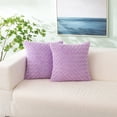 thumbnail image 2 of DYstyle Soft Plush Fur Shaggy Fuzzy Square Throw Pillow Cases Cushion Cover, 2 of 3