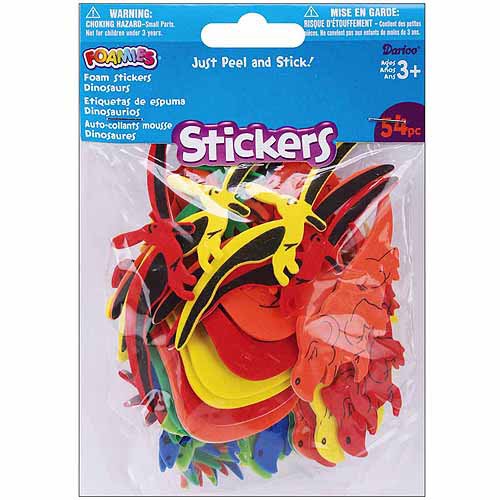 Foam Stickers, 54pk